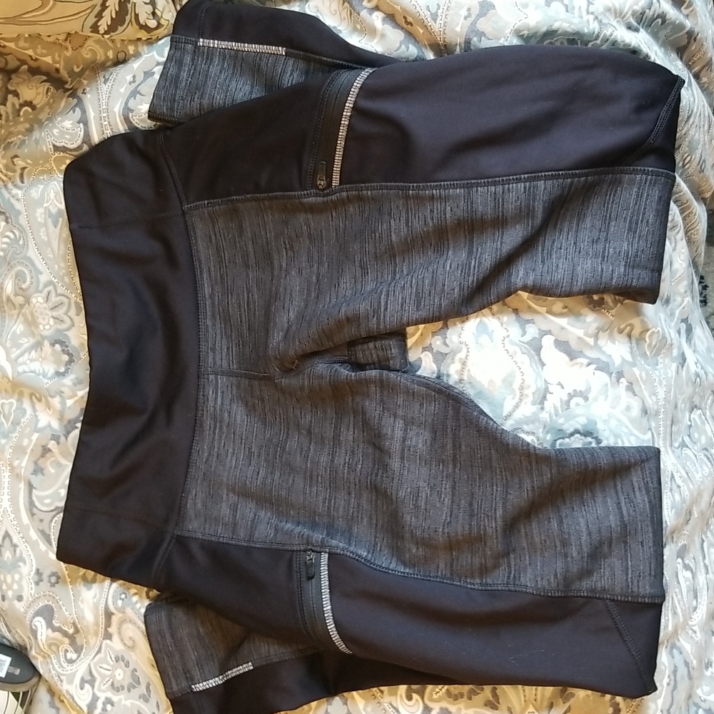 Athleta fleece lined tights